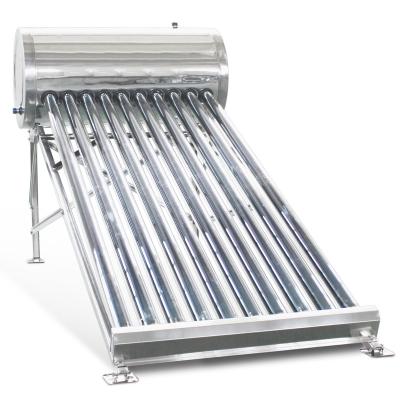 Chine 100L Hotel Solar Home Systems Rooftop Low Pressure Stainless Steel Vacuum Tube Solar Water Heater in Mexico à vendre