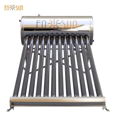 China Ensun presion y solar acero stainless Para de baja household hogor agua calentador for sale