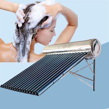 Cina Wholesale 300L Hotel Solar Energy Factory Heat Pipe Stainless Steel Household Pressurized Solar Water Heater in vendita