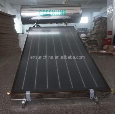 China Stainless Steel Flat Plate Compact Pressure Solar Water Heater for sale