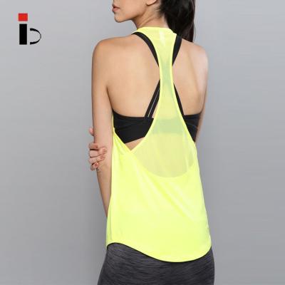 China Yoga tank top ladies gym custom antibacterial top sexy tank top for women for sale