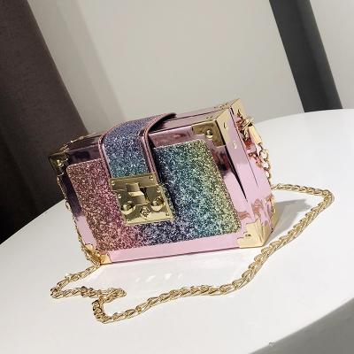 China Hot Sale Fashion Lady Shoulder Bag Luminous Sling Bag Cute Sling Bag for sale