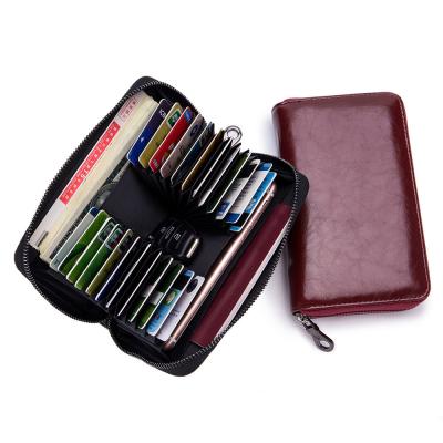 China Wholesale new anti-theft wallet for men, waller card sleeve, leisure, card holder wallet for sale