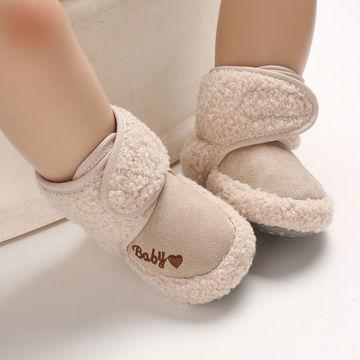 China High Quality Knitted Casual Baby Shoes Sock Shoes Winter Lightweight Warm Shoes New Lovely for sale