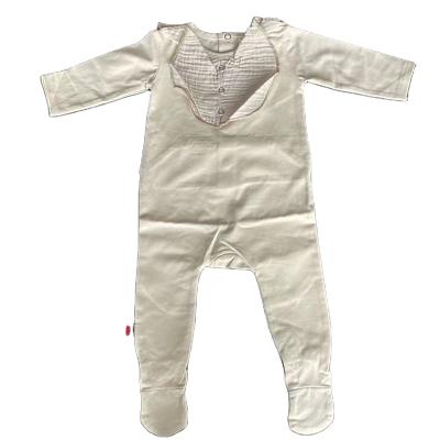 China Wholesale Casual Newborn Infant Lovely Plaid Baby Onesie Baby Romper Baby Romper Sweatshirt Casual Baby Romper for sale