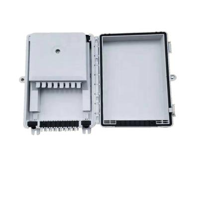 China FTTH Distribution Box FTTH ODB-16N PP Fiber Optic Access Terminal ISO9001 25*22*8CM for sale