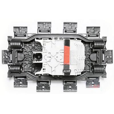 China Thermo Plastic Rubber Inline Type 4 Port Mechanical Sealing Fiber Optic PC Joint Closure for sale
