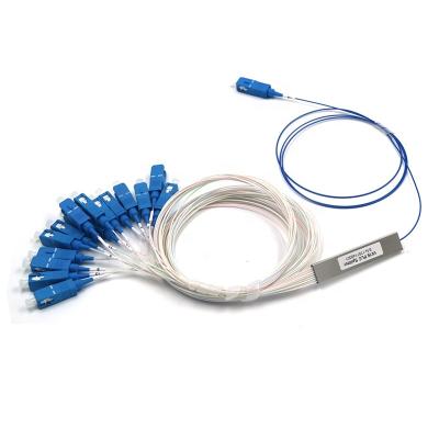 China FTTX PLC Splitter FTTX FTTH Fiber Optic Cable Splitter 1x2 1x4 1x8 1x16 1x32 1x64 Passive PLC Splitter for sale