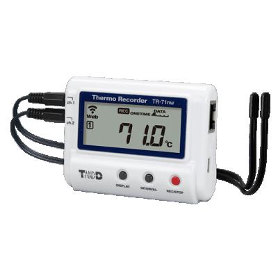 China Email T&D TR-71nw 2 Channel Wired-LAN Temperature Data Logger for sale