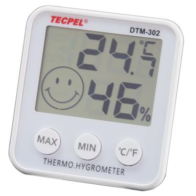 China DTM-302 Household Display Thermometer/Hygrometer, DTM-302 Digital Temperature Humidity Meter for sale