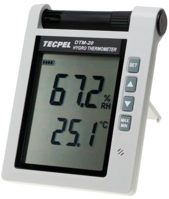 China CE Marks DTM-20 Digital Hygrometer Dew Point Alarm Room Digital Thermometer Temp Humidity Meter for sale