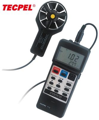 China AVM-712 Anemometer Digital Taiwan Quality Made AVM-712 Wind Speed ​​Air Movement for sale