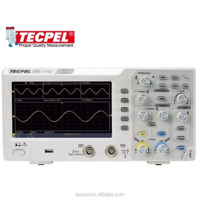 China OSD-1102 100MHz Storage Digital Oscilloscope OSD-1102 for sale