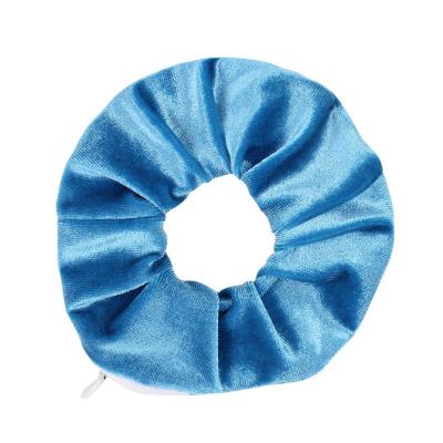 China Fashion Scrunchies Custom Design Girls Hair Scrunchies Girls Elastic Hair Tie for sale