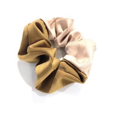 China Fashionable Wholesale Women Shape Silk Scrunchies For Hair Elastic Hair Bands Hair Ties Ponytail Holder for sale