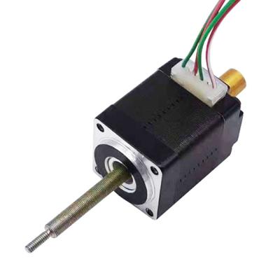 China 20mm NEMA 8 2 Phase 5V 1.8 Degree Through Shaft Hybrid Stepping Motor 20C0101-1 for sale