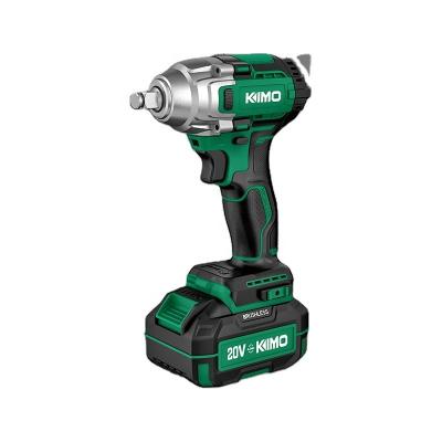 China Strong Strength KIMO Factory directly sale 18V Lithium-ion BatteryCORDLESS  Electric Brushless Impact Wrench for sale