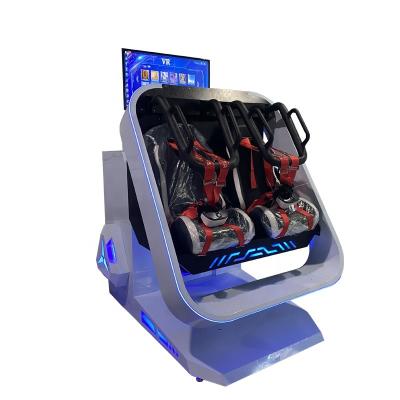 China ALLY Roller Coaster 360 Amusement Park 9D VR 2 Seater VR Simulator Game Chairs Fly VR Simulator 9D Virtual Reality for sale