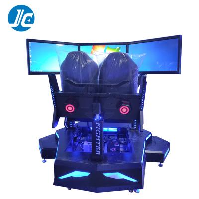 China ALLOY Amusement Park Products 3 Screens Driving Racing Simulator Cockpit Simulation Arcade Racing Car Game Machine for sale