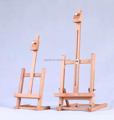 China Eco - Friendly Beech Wood Knocking Down Elm Folding Easel With High Quality for sale