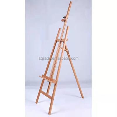 China Artist Canvas Easel, Wooden Tripod Thin Mountain Hair Pine Table Frame Artist Painting Desktop Display Stand Ease of Painting for sale