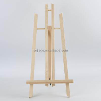 China Natural Portable Lightweight Easel Artist Universal Design Wooden Bench Donkey Art Easel Painting for sale