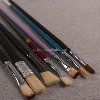 China Soft Multi Sizes Paintbrush For Oil Painting Artist Brushes for sale