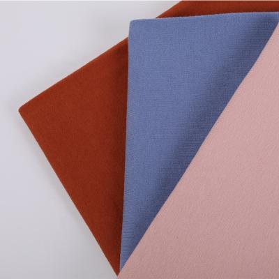 China Wrinkle Resistant Factory Direct Quality Brushed 92%Cotton 8%Spandex Cotton Ribbing Fabric For Arm Warmers for sale