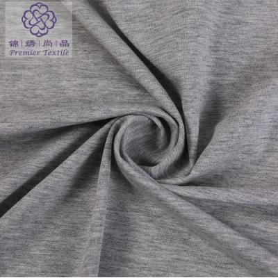 China High Quality Anti Pill Soften 47.5% Cotton 47.5% Spandex T-shirt Fabric Underwear Modal Cotton 5% Knit Tank Top Fabric Manufacturers for sale