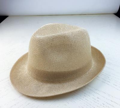 China Breathable Wholesale of fashionable vintage polyester silk top hats for men and women in spring and autumn for sale