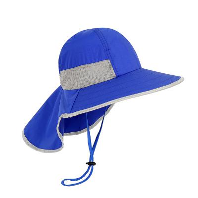 China Casual Children's sunscreen hat summer mesh sunshade hat for sale