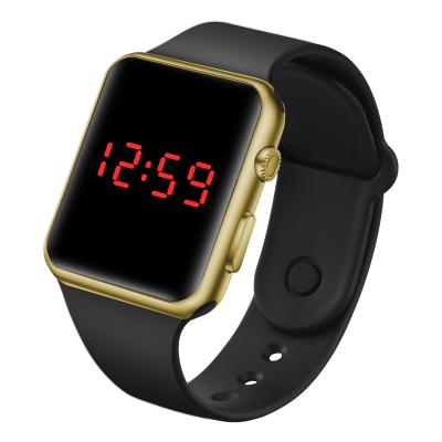 China Water Resistant Tianbao Spot LED Plated Apple Electronic Watch Square Plated Watch Sports Fashion Watch for sale