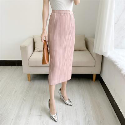 China Tianbao Fashion Breathable Wholesale High Quality Lace Pleated Skirt Casual Hip Wrap Skirt for sale