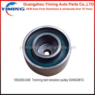 China Belt Transition Pulley 1002250-E06 For Great Wall 2.8TC OEM Standard for sale