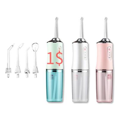 China IPX7 Waterproof Powerful Healthy Water Flossing Wireless Oral Water Flosser Dental Irrigator Oral Irrigator Brush for sale