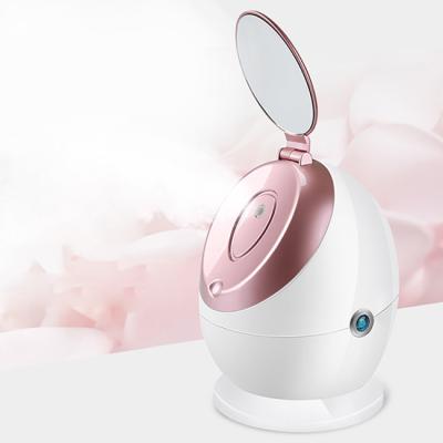 China Nano Facial Steamer DEEP CLEANSING Ionic Humidifier Unclogs Pores Reduce Blackhead Remover Deep Cleansing Facial Face Steaming Machine for sale