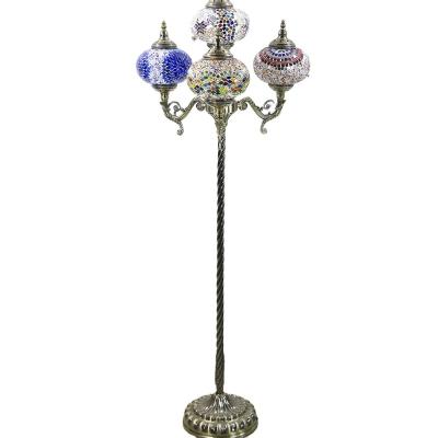 China 2021 NEW Mid Century Home Decorative Turkish Mosaic Glass (FL4l) Led Floor Lamp for sale