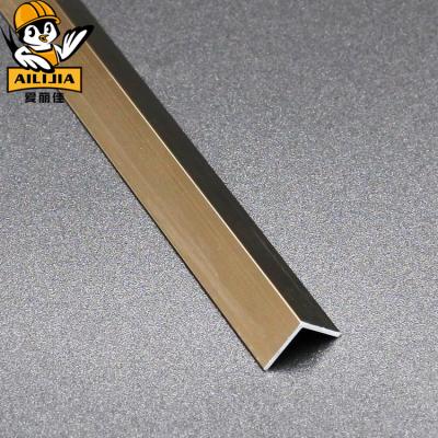 China Modern L Shape Corner Guard Ceramic Tile Corner Guard Aluminum Trim Beading Wall Corner Trim for sale