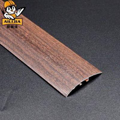 China Industrial Trim Wood Metal Edge Decoration Floor Tile Aluminum Transition Strips for sale