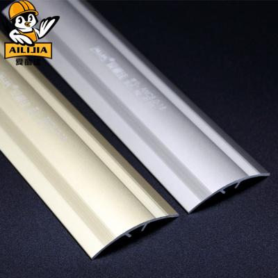 China Modern Wood Aluminum Aluminum Flooring Decoration T Shape Metal Strip Transition Strip Ceramic Tile Edge Trim for sale