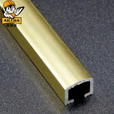 China Contemporary Aluminum Terazzo Wall Transition Flexible Wall Strips for sale