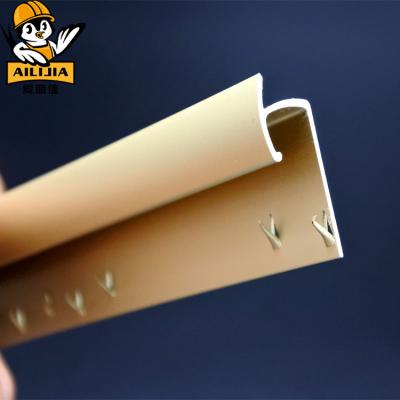 China Accessories Flexible Transition Mat Modern Polished Aluminum Gold Tile Trim for sale