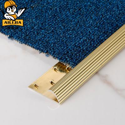 China Traditional Wide Flexible Carpet Transition Divider Strip for sale