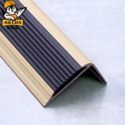 China Delivery Modern Factory Price Aluminum Ceramic Tile Edging Staircase Smelling Porcelain Tile Staircase Flair for sale