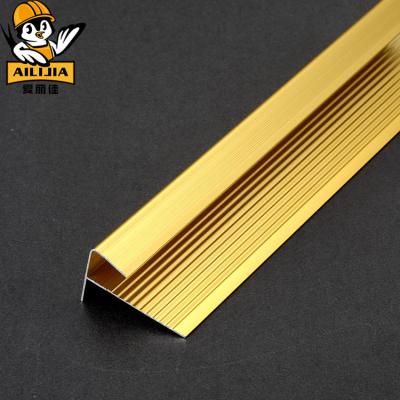 China Jiayu Modern Flexible Metal Aluminum Protective Edge Trim for sale