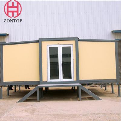 China Zontop Modern China Portable Fully Furnished Storage Prefabricated 40ft Luxury 20ft Prefab Shipping  Expandable Containe for sale