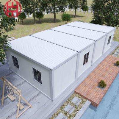 China vida moderna de la casa prefabricada moderna del envase de los 20Ft portátil en venta