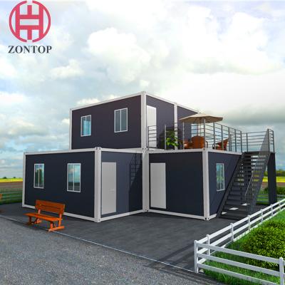 China 20 Ft Prebuilt Container House , Luxury Prefab Modular Container Home for sale