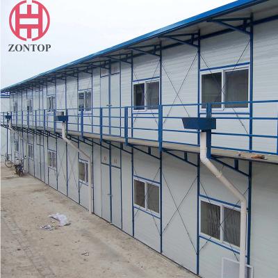 China Van de de Aardbevingsorkaan van het Zontop het Nieuwste Ontwerp de Beschermings Veilige van het k-Stijl Prefab Modulaire Huis Bouwpakhuis Te koop