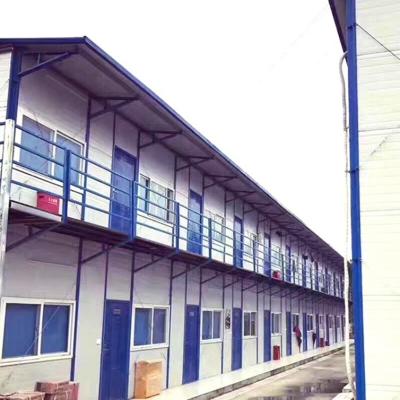 China Twee Huizen van de Verdiepings Modulaire Verschepende Container, Sandwichcomité Modulaire Containergebouwen Te koop